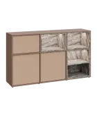 ERY D1844 P dolní modul, 2-dveřová/nika, 1000x1800x400, pravý, neutrální